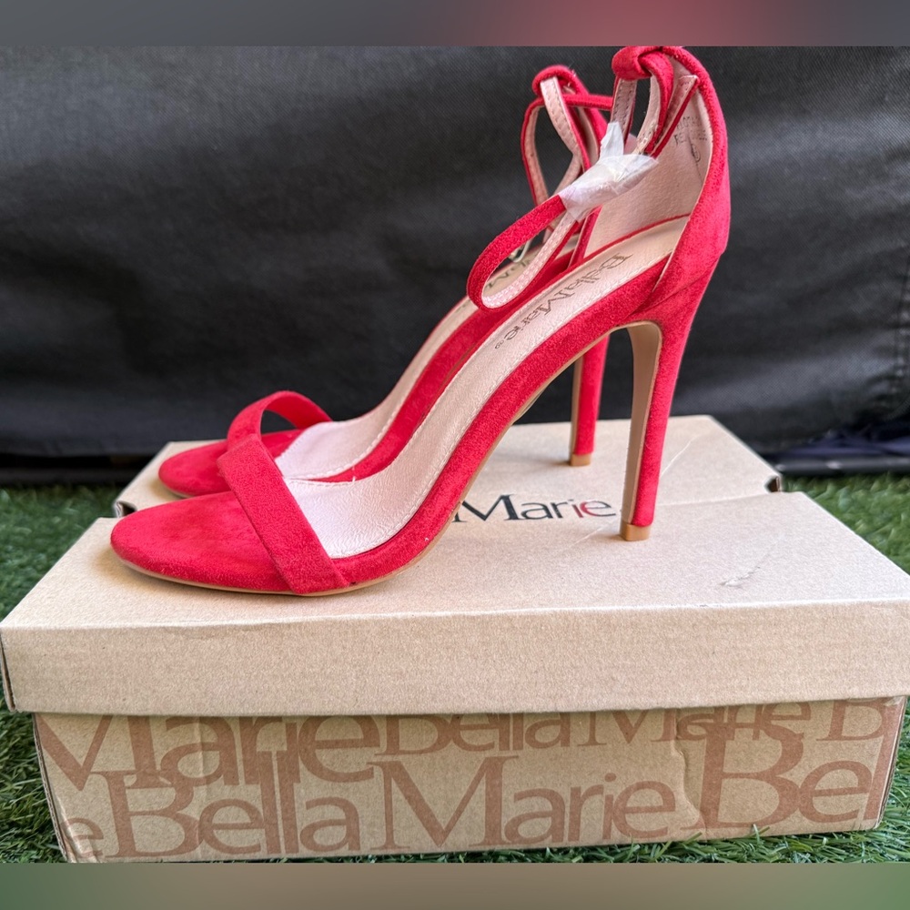 Brand new red sandals. Size 6.5